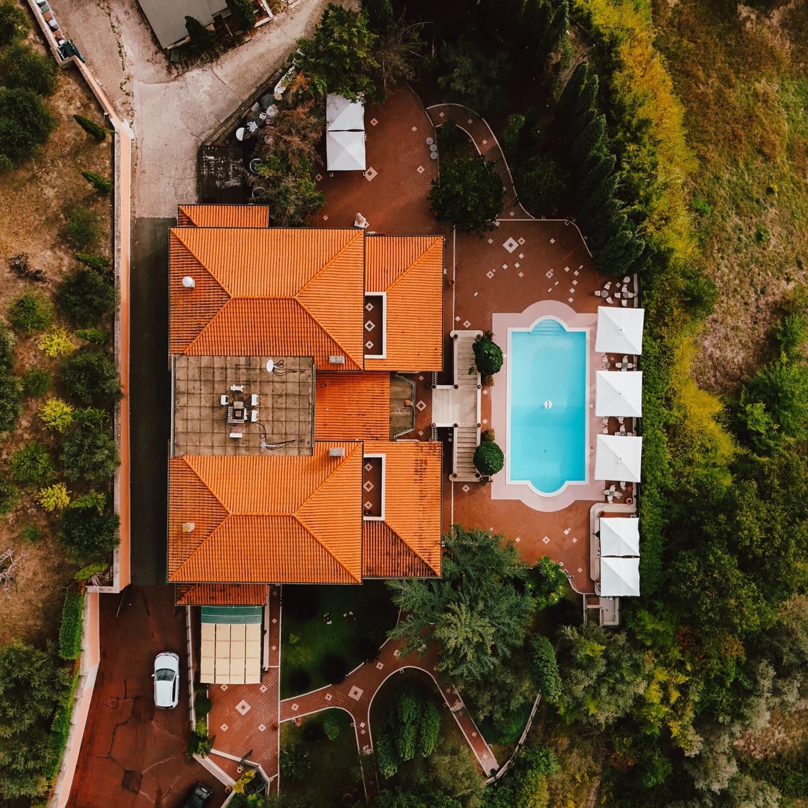 Villa Vertigo, vista panoramica